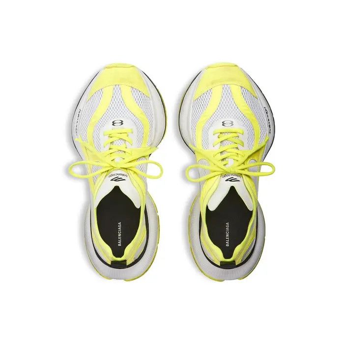 Balenciaga o1la1rc1a0226 Circuit Sneakers In Yellow/White Size US 7 / EU 40 - 5 Thumbnail