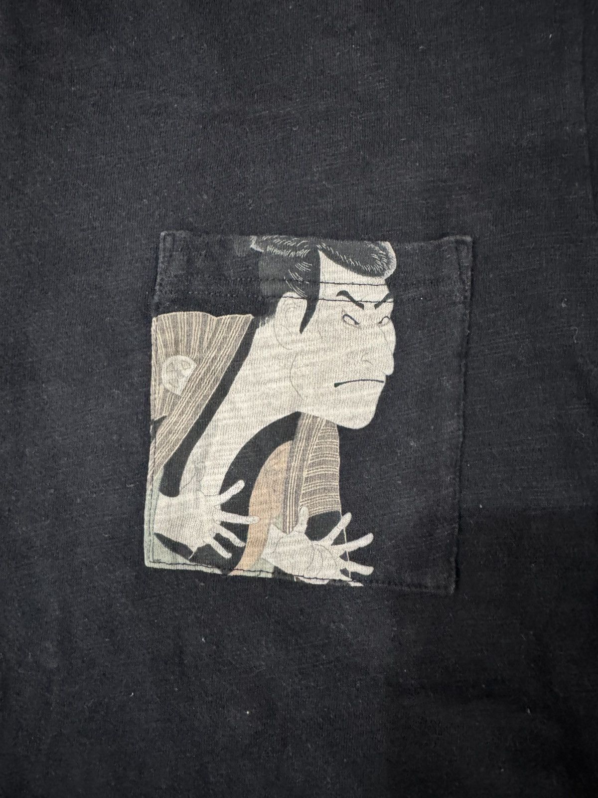 Uniqlo Uniqlo UT x MFA Boston Ukiyo-e Sharaku Toshusai Pocket Black Size US L / EU 52-54 / 3 - 4 Thumbnail