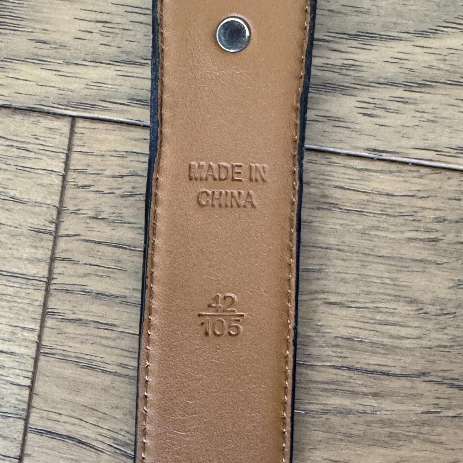 Polo Ralph Lauren Polo Ralph Lauren Genuine Italian Leather Belt-42 Size ONE SIZE - 5 Thumbnail