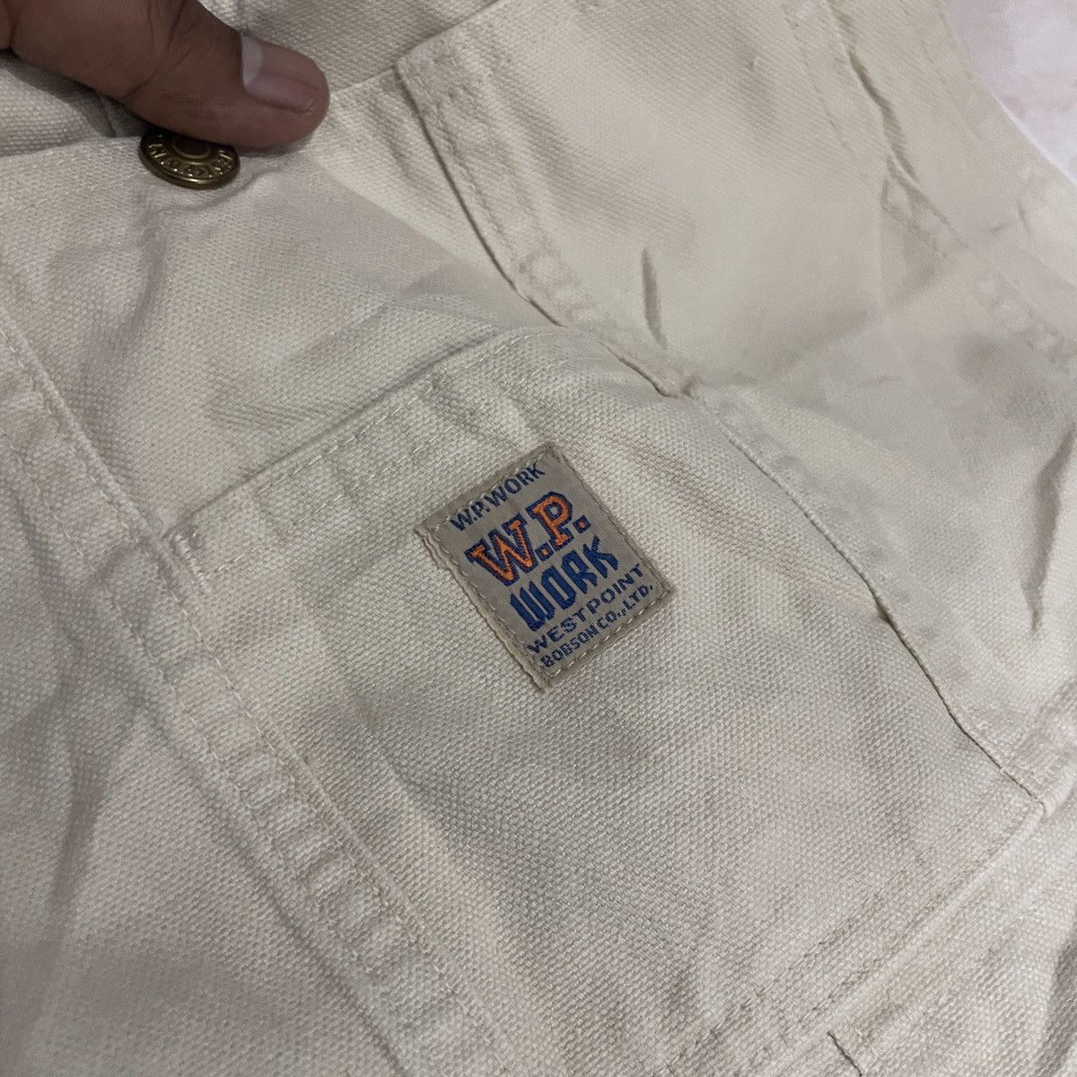 Vintage Vintage W.p Work Bobson Overall Jumpsuit Size US 31 - 6 Thumbnail