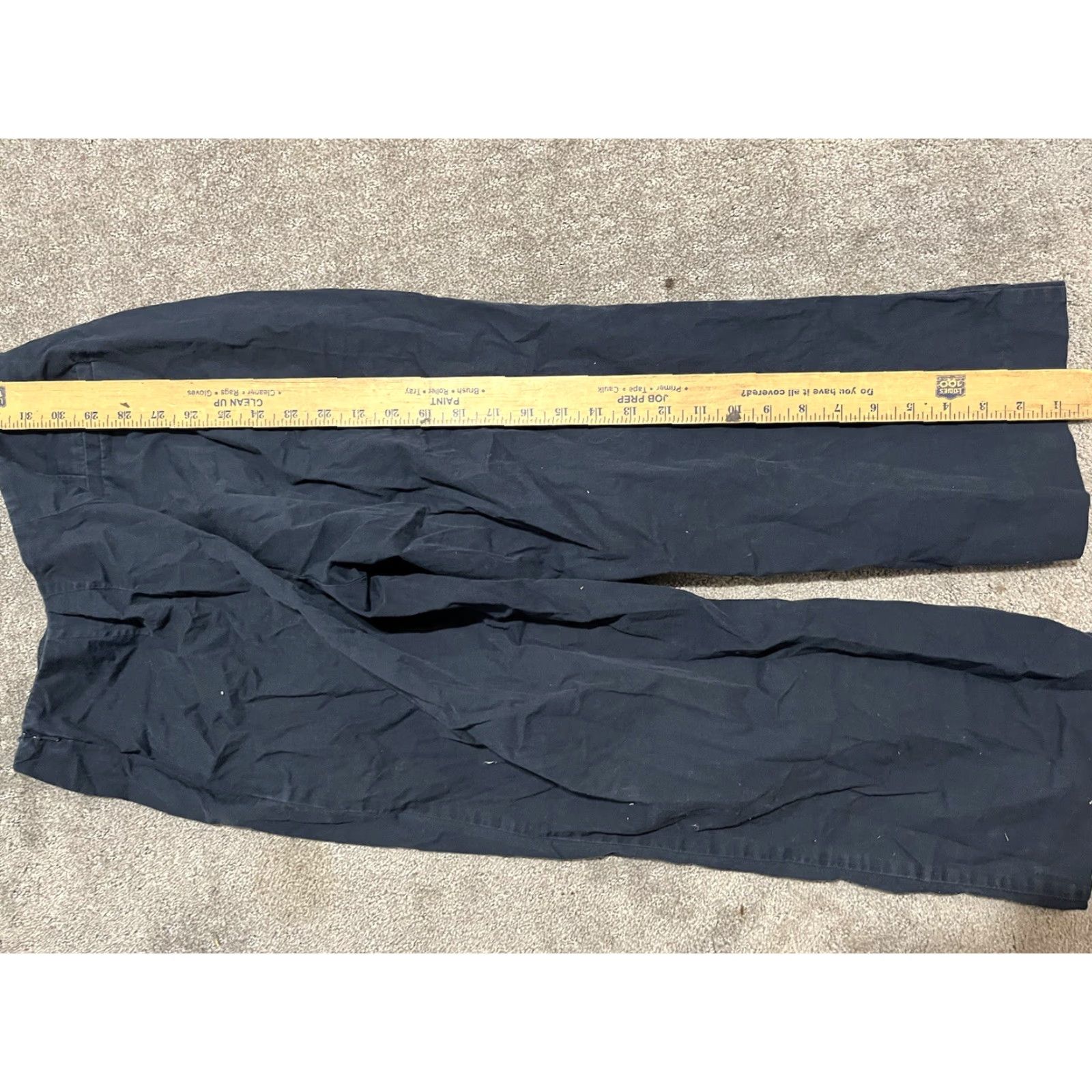 Talbots Talbots Pants Womens 6 Navy Blue perfect crop khaki Size 28" / US 6 / IT 42 - 5 Thumbnail