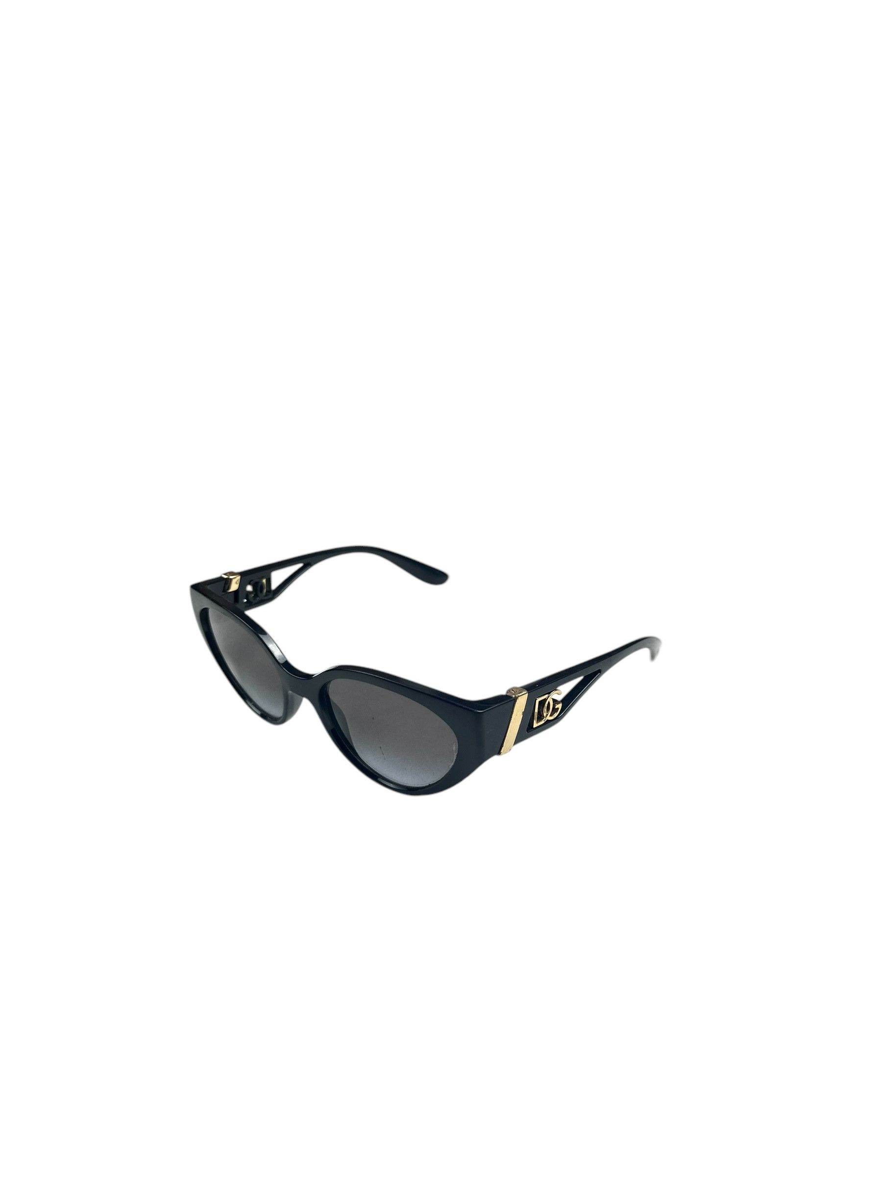 Dolce & Gabbana D&G Cateye Big Logos Sunglasses Size ONE SIZE - 1 Thumbnail