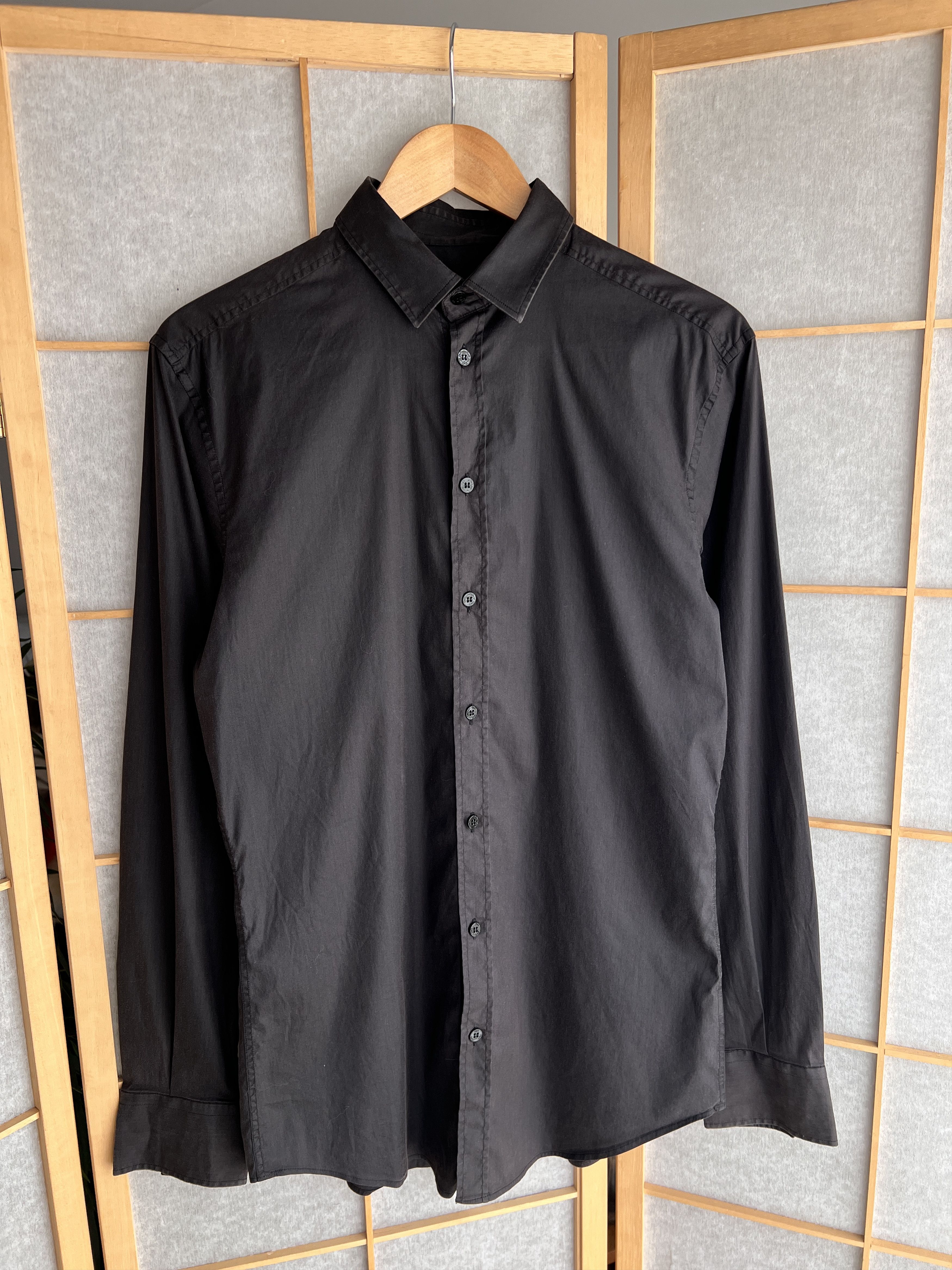 Dolce & Gabbana RARE ! 2000s Dolce & Gabbana vintage nylon elastane shirt Size US L / EU 52-54 / 3 - 8 Thumbnail