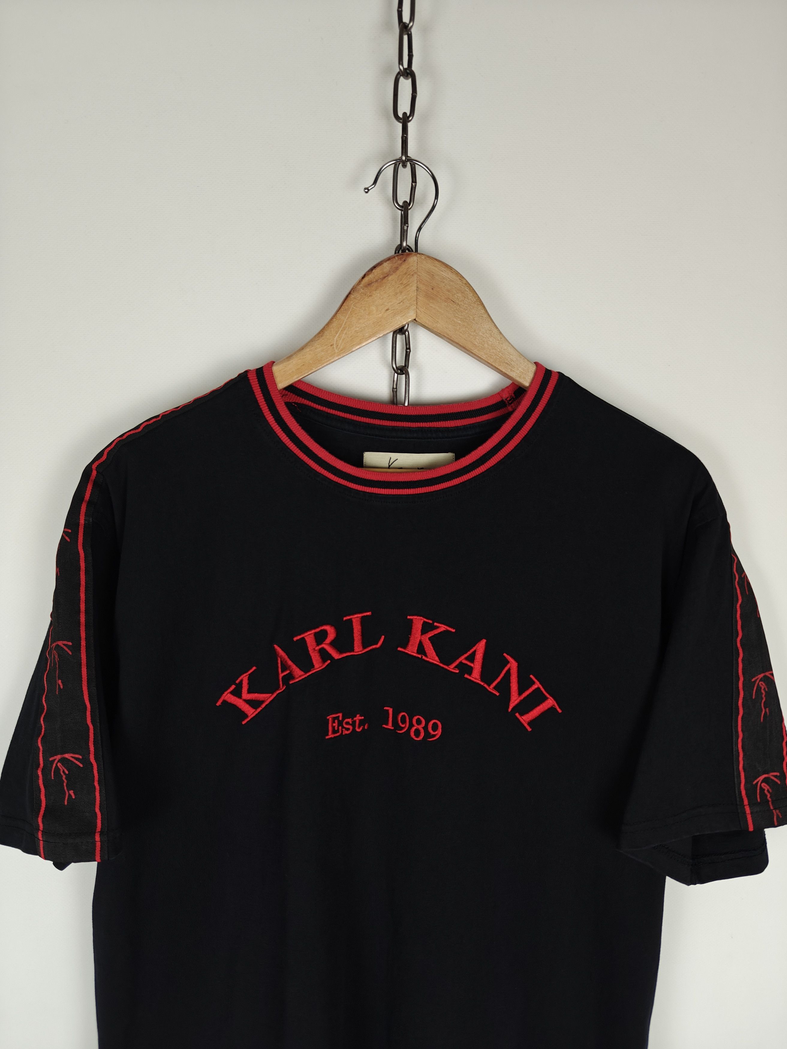 Karl Kani Karl Kani T-Shirt Center Logo Crewneck Tee Black XL Size US XL / EU 56 / 4 - 2 Thumbnail