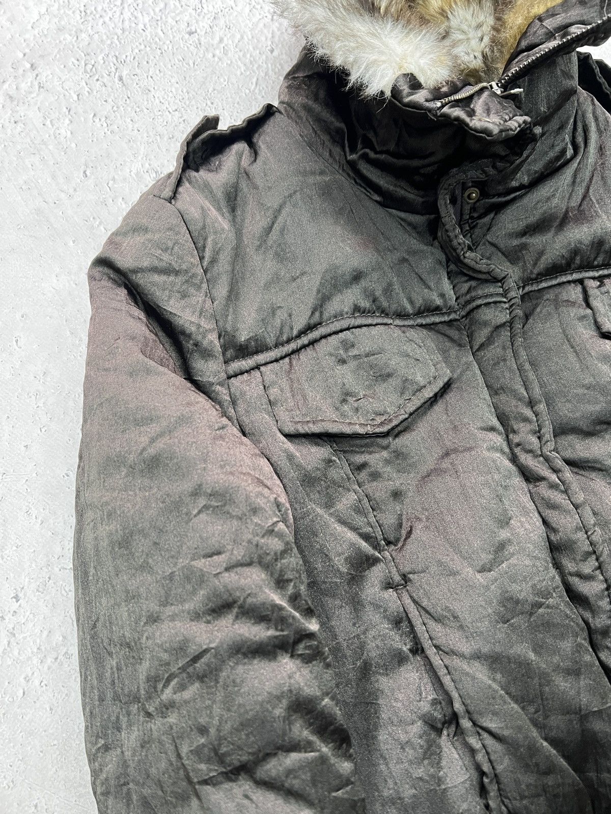 If Six Was Nine Y2k Japanese Fur collar If six was nine gothic bomber jacket Size US S / EU 44-46 / 1 - 8 Thumbnail
