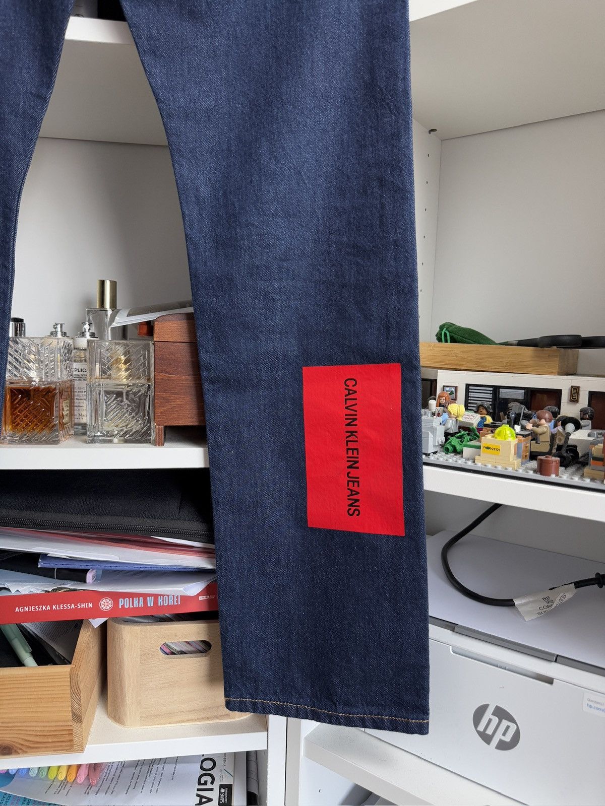 Calvin Klein × Designer Calvin Klein CKJ035 by raf Simons denim jeans pants 31x32 Size US 31 - 7 Thumbnail