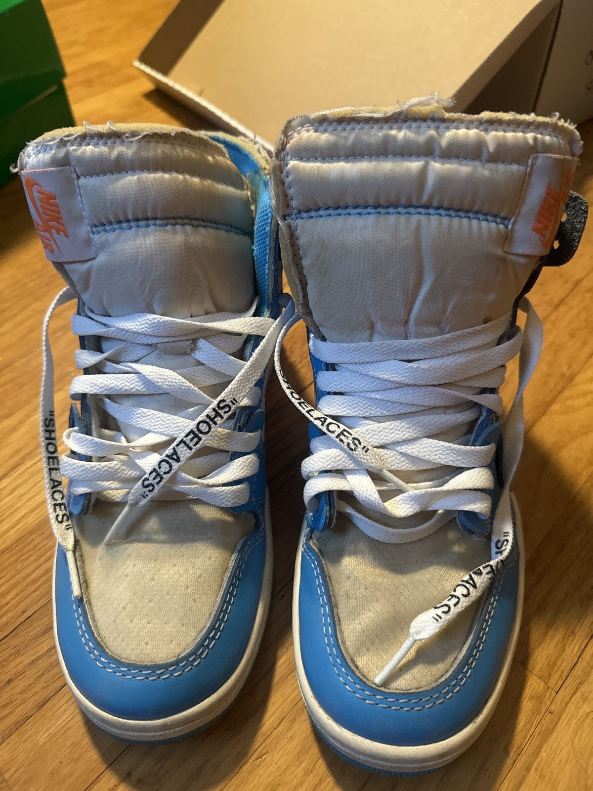 Nike × Off-White UNC Off White Ones Size US 6 / EU 39 - 3 Thumbnail