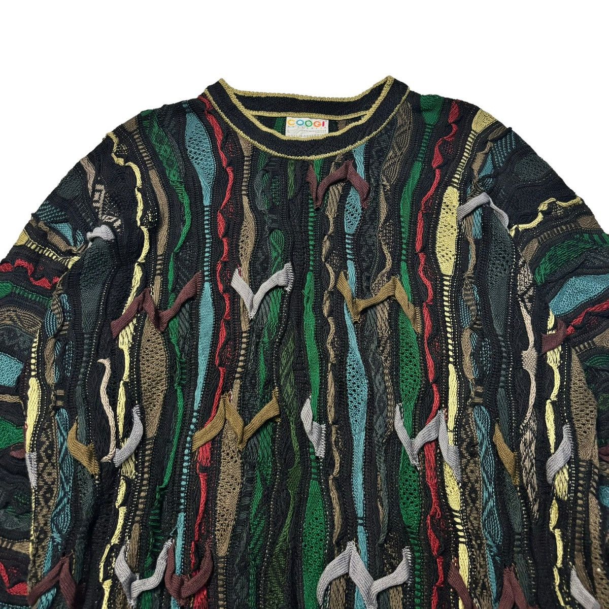 Coogi Vintage Coogi 3d Knit Sweater Size US L / EU 52-54 / 3 - 3 Thumbnail