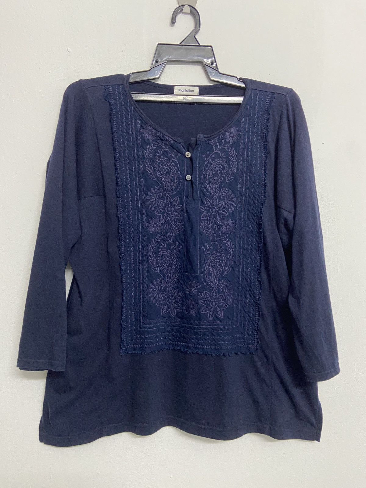 Issey Miyake Plantation Long Sleeve Tee Shirt Size US M / EU 48-50 / 2 - 8 Thumbnail