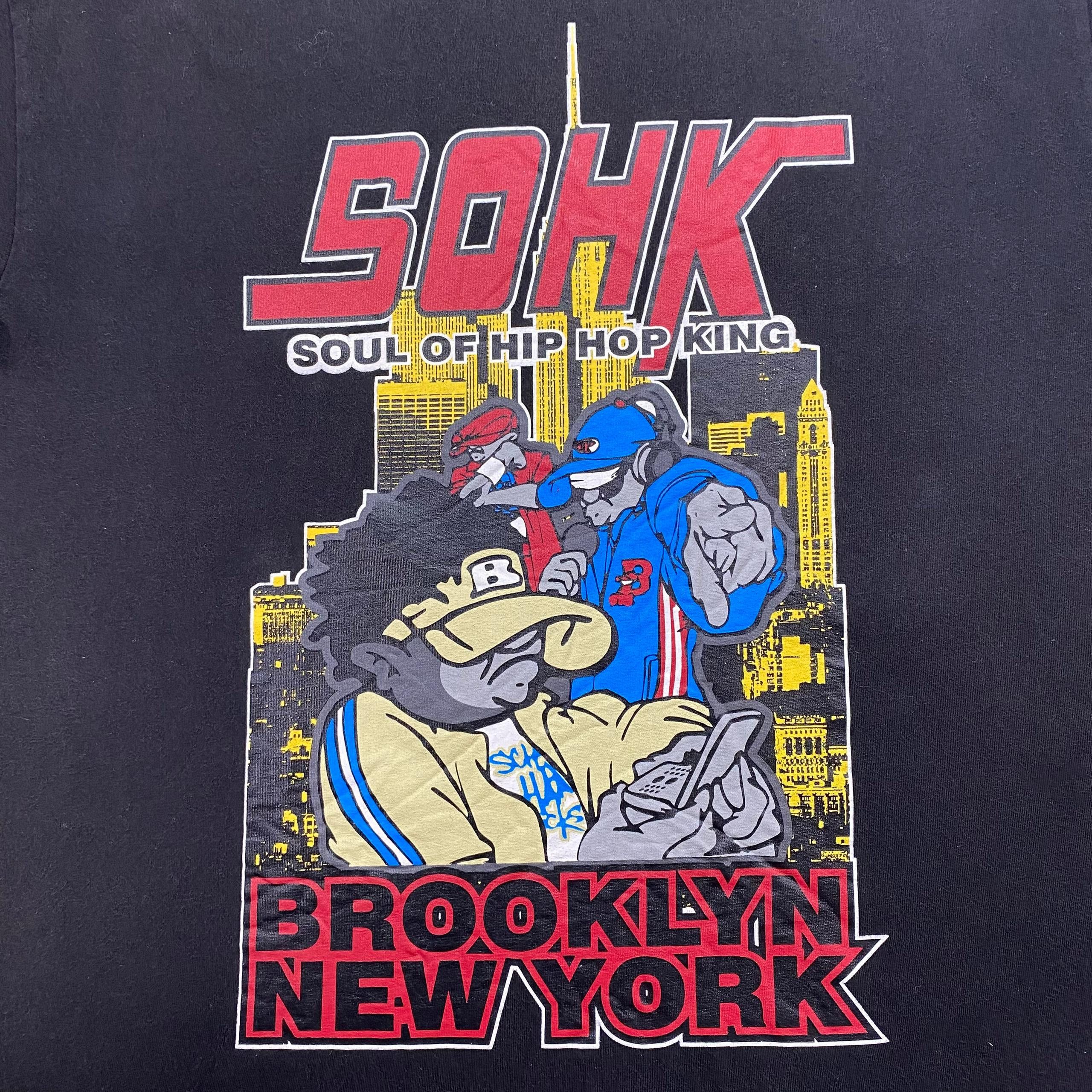 Vintage Vintage Sohk Soul Of Hip Hop King Tshirt Size US L / EU 52-54 / 3 - 7 Thumbnail