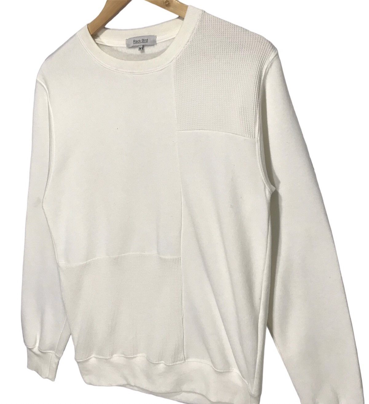 Japanese Brand × Vintage Vintage Japan Brand Rack Bird White Sweatshirt Size US M / EU 48-50 / 2 - 2 Thumbnail