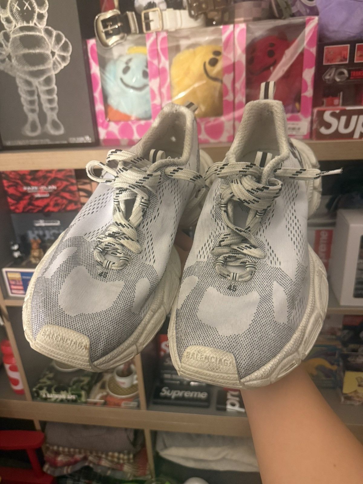 Balenciaga × Under Armour Balenciaga Under Armour White 3XL Sneakers Size US 12 / EU 45 - 2 Thumbnail