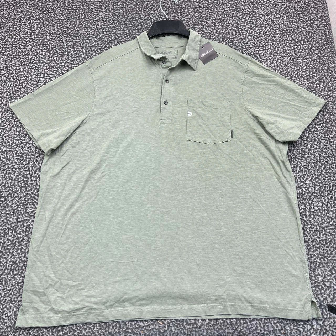 Eddie Bauer Eddie Bauer Polo Shirt Men T3XL Short Sleeve Collared Cotton Size US XXL / EU 58 / 5 - 1 Thumbnail