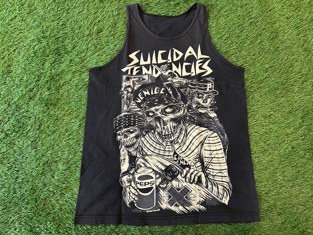 Band Tees Dogtown X Suicidal Tendencies Suicidal Punk Tank Top Pepsi Size US M / EU 48-50 / 2 - 1 Thumbnail