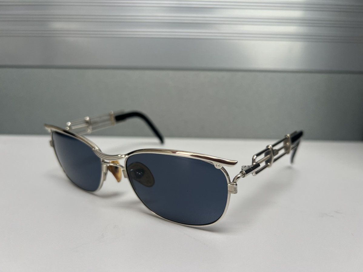 Jean Paul Gaultier Vintage 80s Jean Paul Gaultier 56-4171 Steampunk Sunglasses Size ONE SIZE - 4 Thumbnail