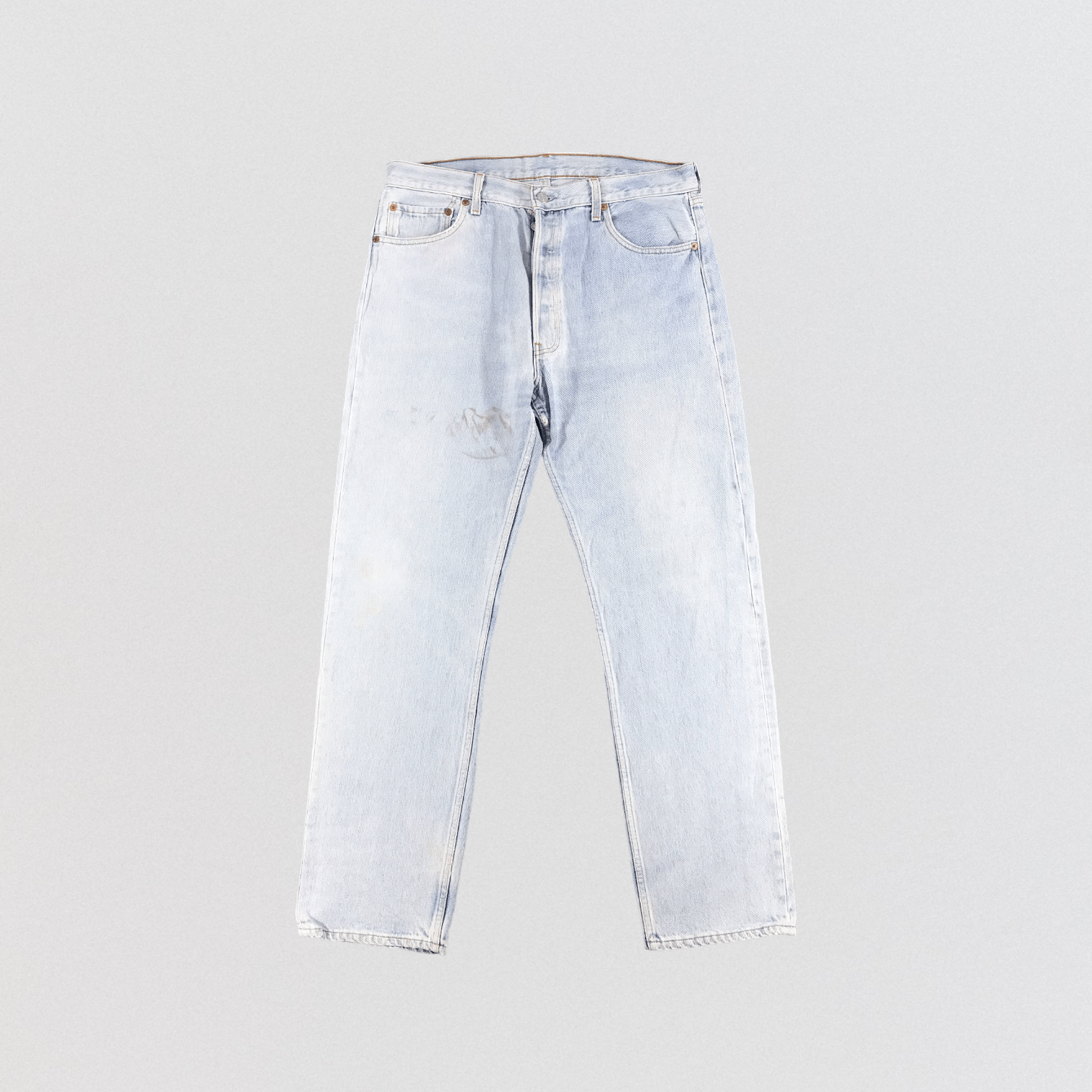 Levi's × Vintage Vintage 90s Light Wash Levis 501 Jeans-JM2079 Size US 36 / EU 52 - 1 Thumbnail
