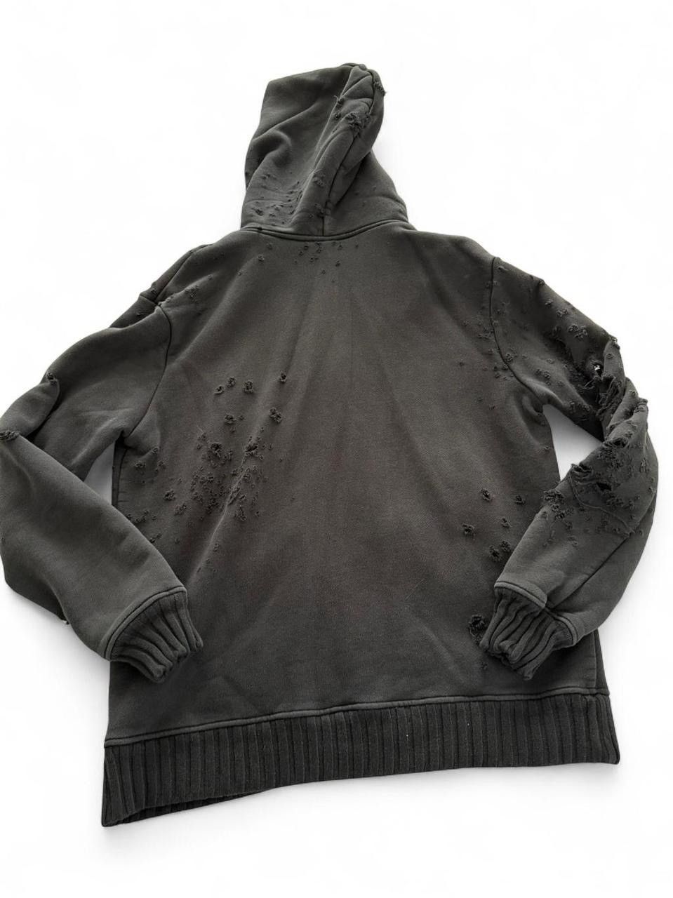 Amiri Amiri Shotgun Distressed Hoodie Size US XL / EU 56 / 4 - 2 Thumbnail