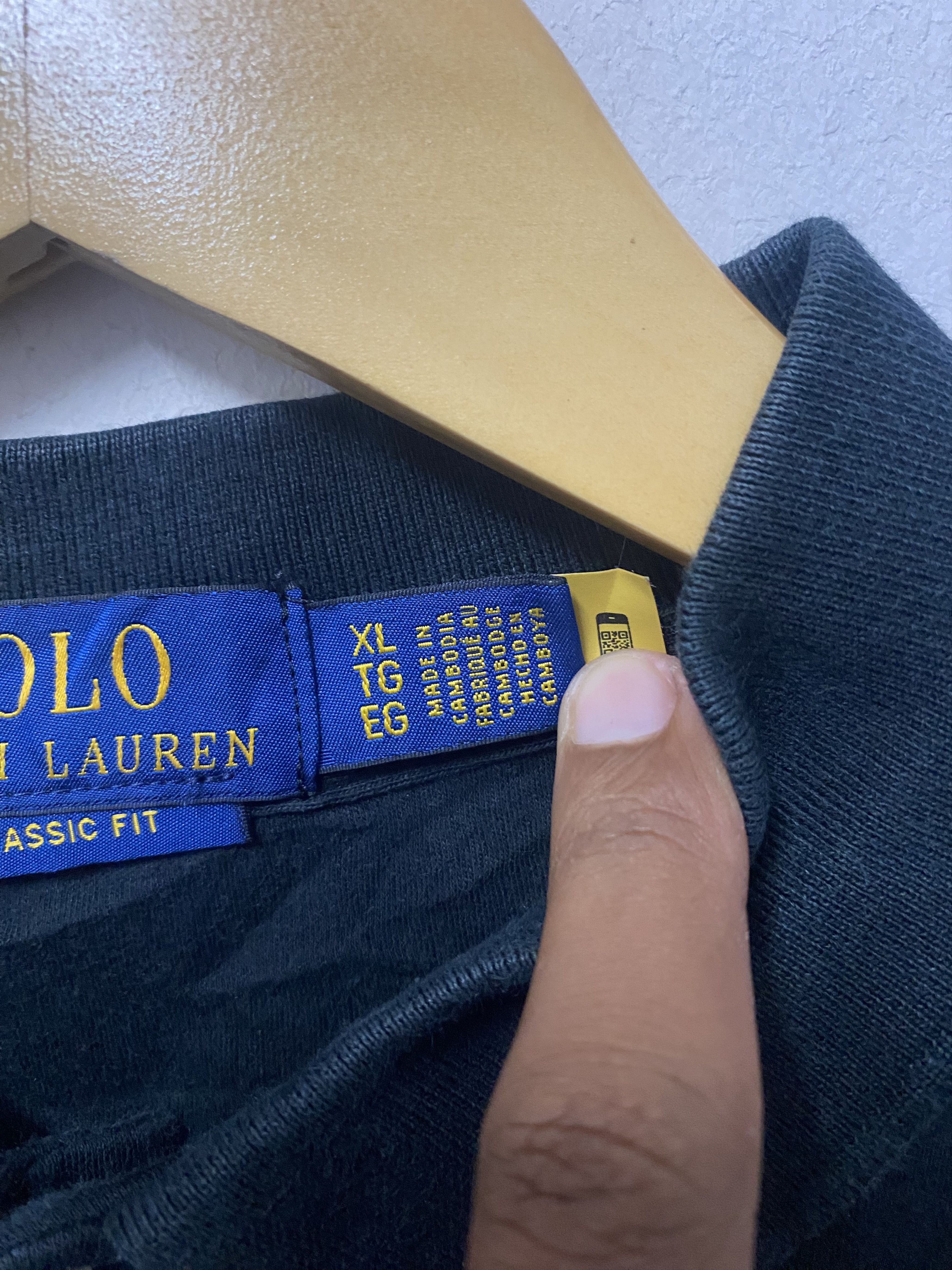 Polo Ralph Lauren Polo Ralph Lauren Small Pony Shirts Size US XL / EU 56 / 4 - 5 Thumbnail
