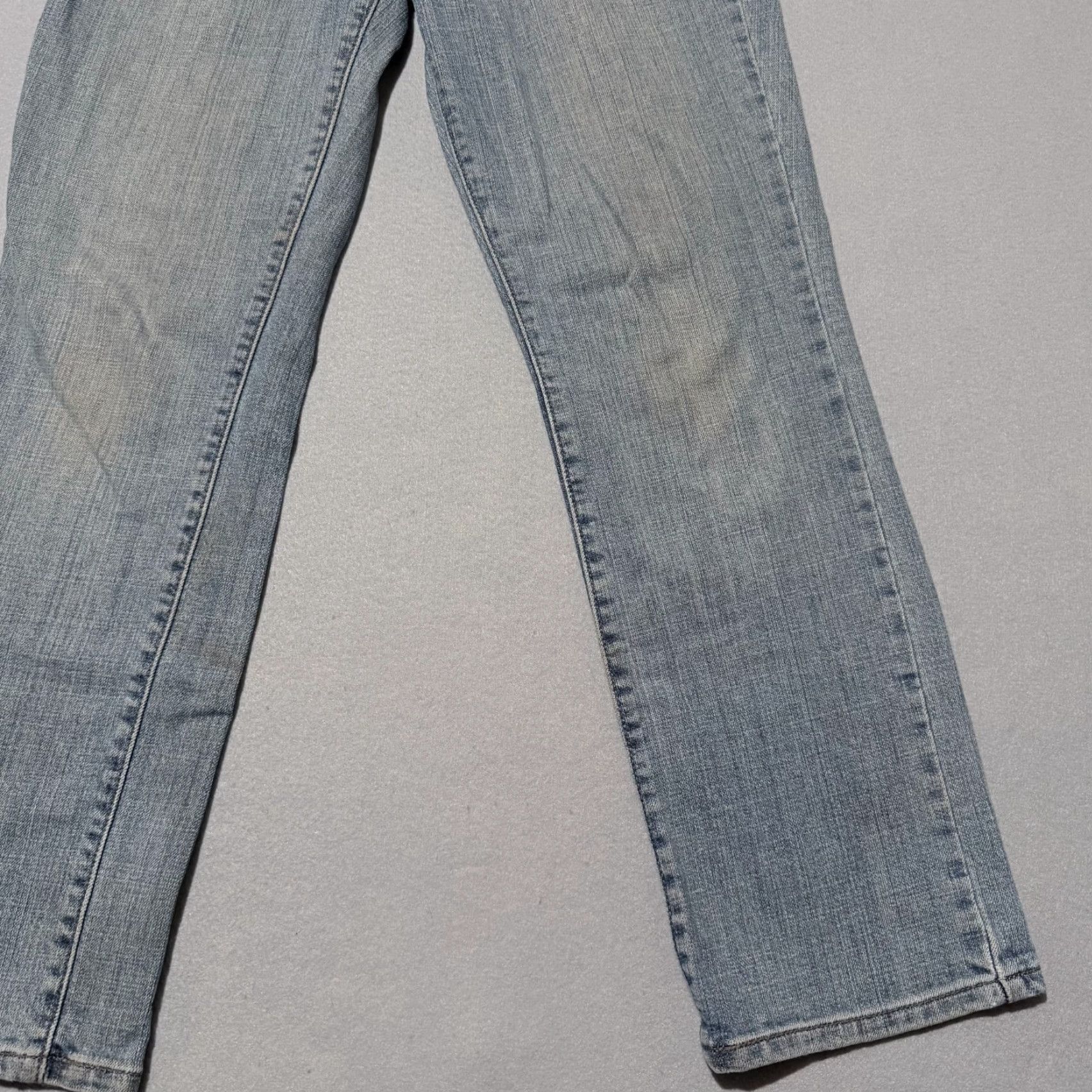 Denime Levi’s 505 Jeans Women's Blue Denim Stretch Mid Rise Classic - 4 Size 27" / US 4 / IT 40 - 6 Thumbnail