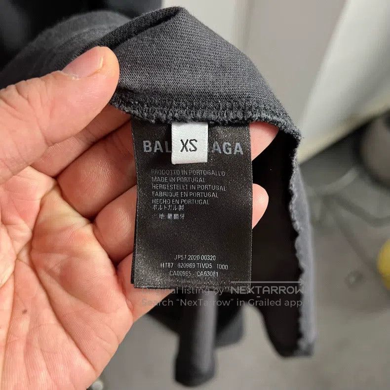 Balenciaga Balenciaga Printed Short Sleeve Size US XS / EU 42 / 0 - 4 Thumbnail