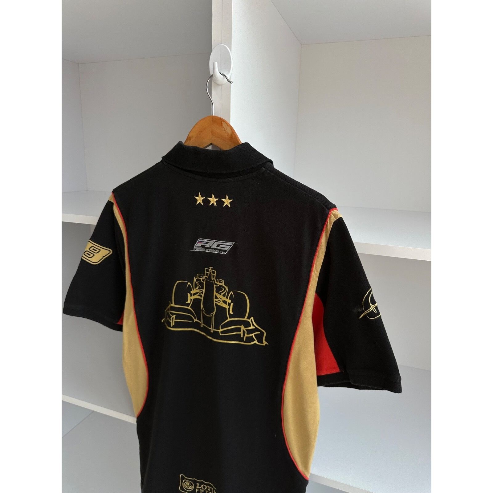 Formula 1 VTG Roman Grosjean Lotus Racing Formula 1 Polo T-shirt Size US S / EU 44-46 / 1 - 9 Thumbnail