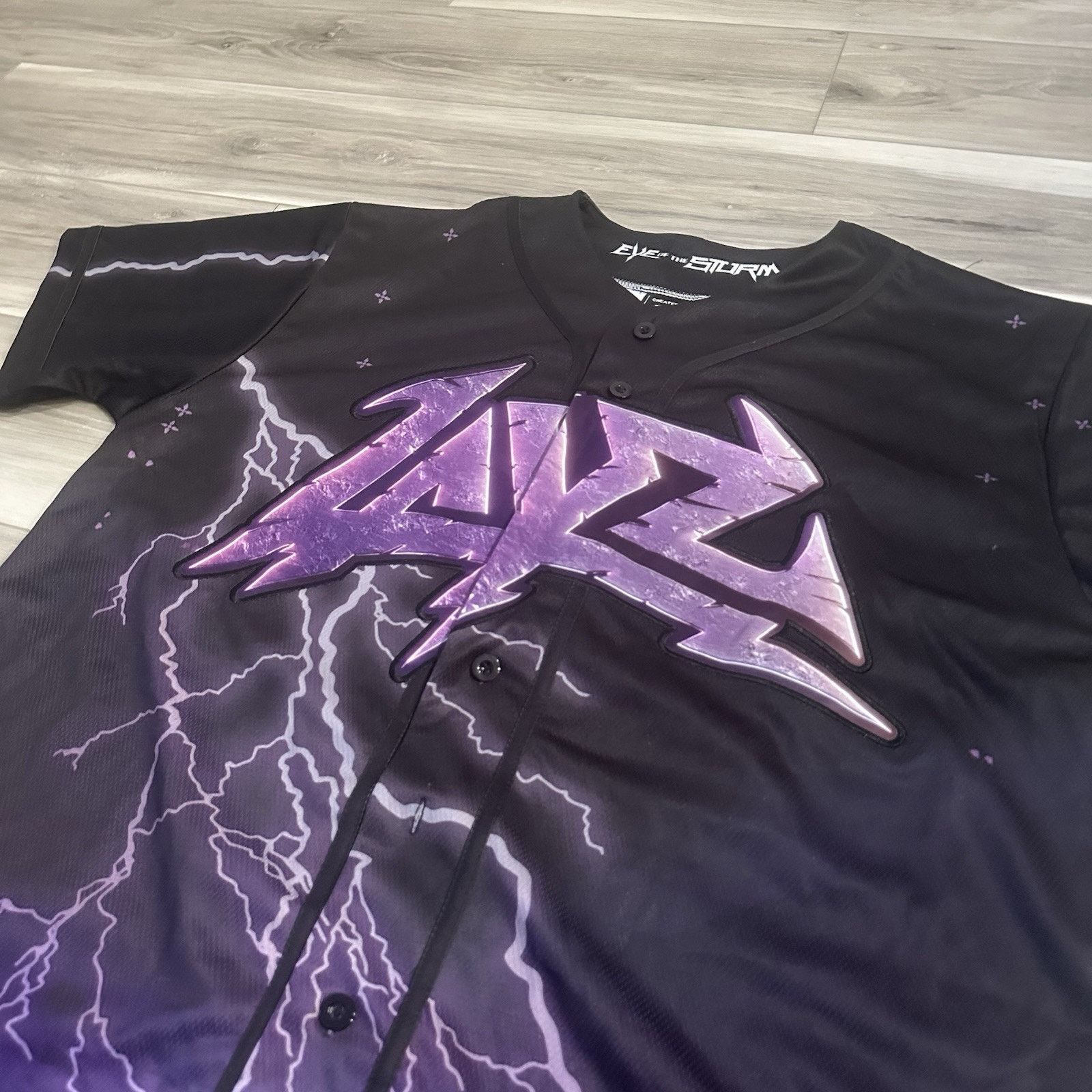 Other ELEV808 LAYZ EDM JERSEY Mens 2XL Purple Rare AOP Lighting Size US XXL / EU 58 / 5 - 2 Thumbnail
