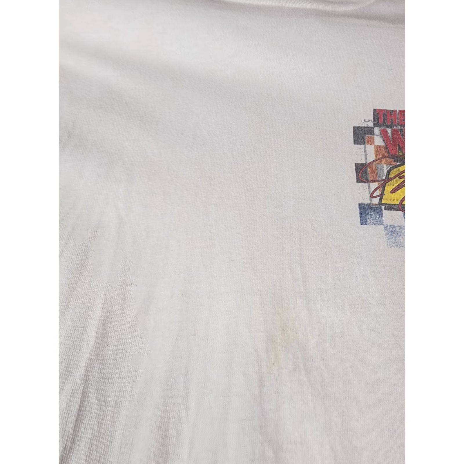NASCAR VINTAGE 1999 Jeff Gordon Winning Edge NASCAR Large Shirt Distressed Men L White Graphic Tee Shoes? Size US L / EU 52-54 / 3 - 3 Thumbnail