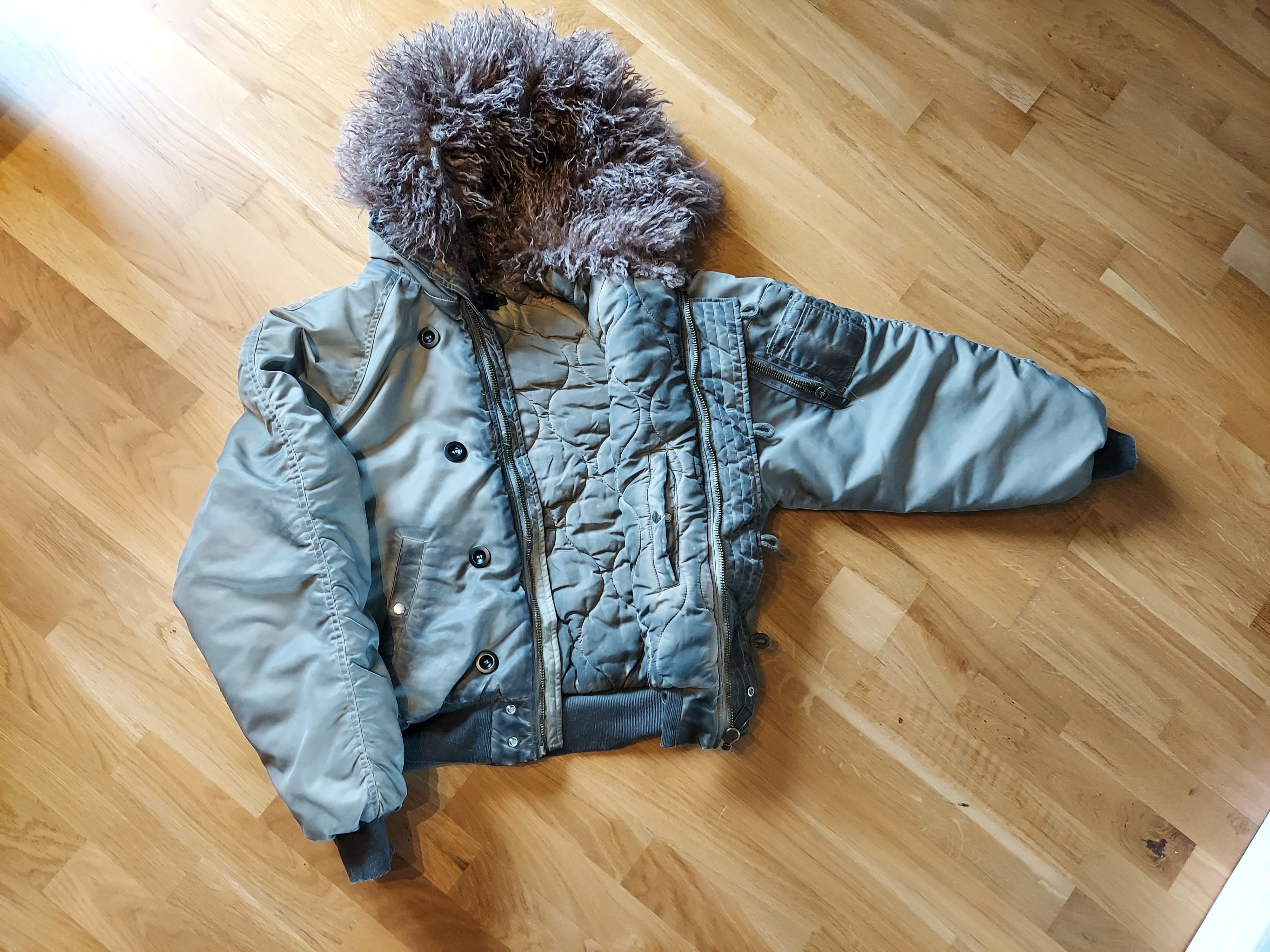 No Faith Studios ASTRO FUR BOMBER JACKET Size US S / EU 44-46 / 1 - 3 Thumbnail
