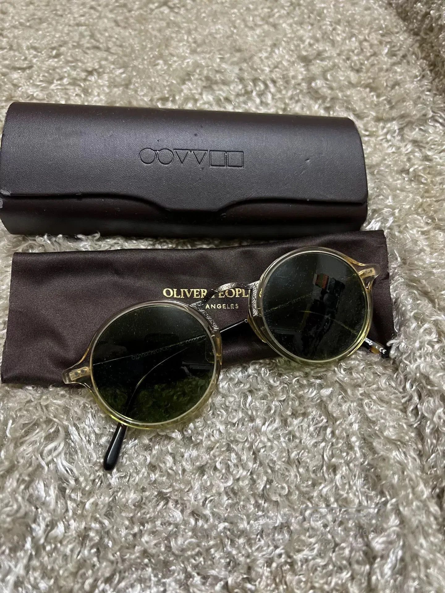 Oliver Peoples Oliver Peoples Retro Sunglasses. Size ONE SIZE - 1 Thumbnail