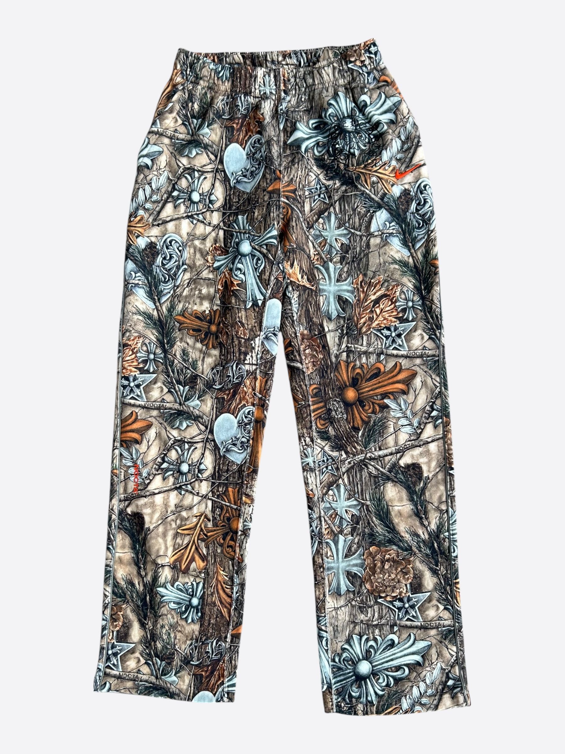 Chrome Hearts Nike NOCTA Camouflage Horseshoe Logo Sweatpants Size US 32 / EU 48 - 1 Thumbnail