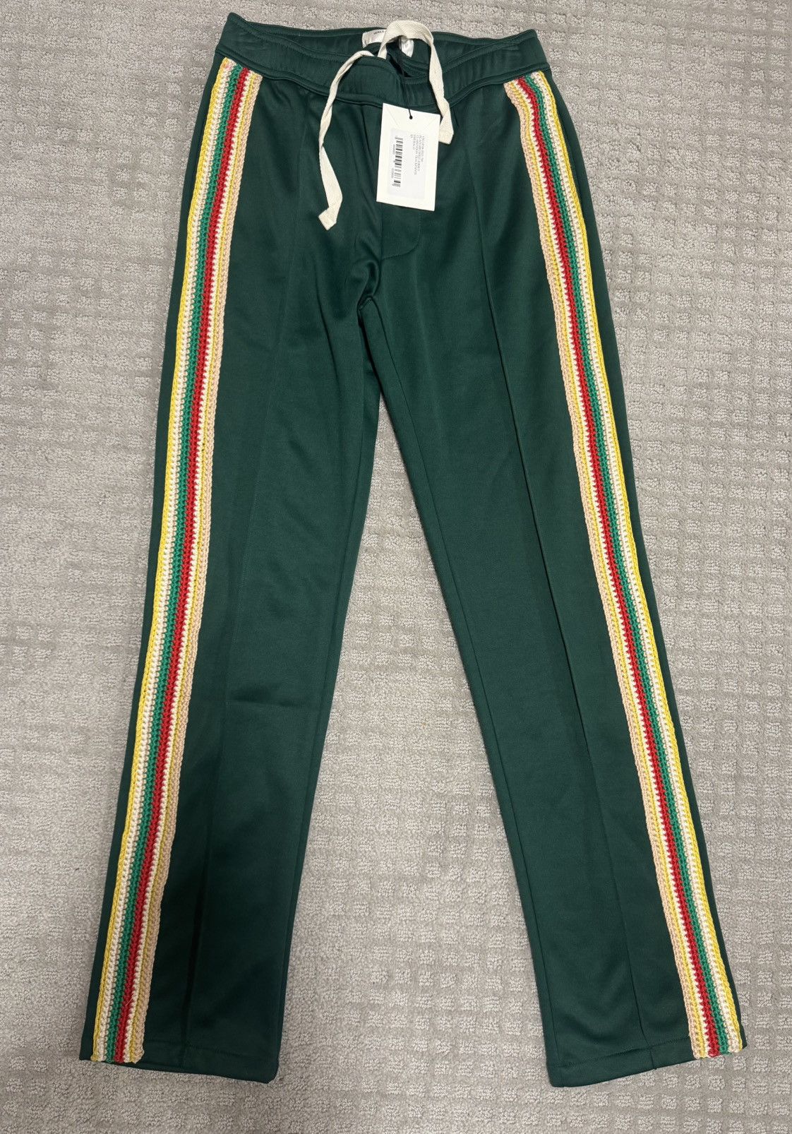 Wales Bonner Wales Bonner Clarendon Track Pants, Retail $554, Mens Large Size US 32 / EU 48 - 5 Thumbnail