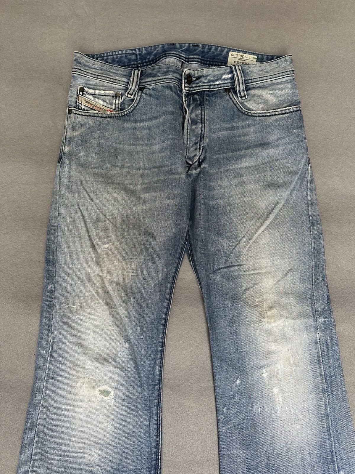 Diesel FLARE Diesel Distressed Denim Size US 32 / EU 48 - 4 Thumbnail