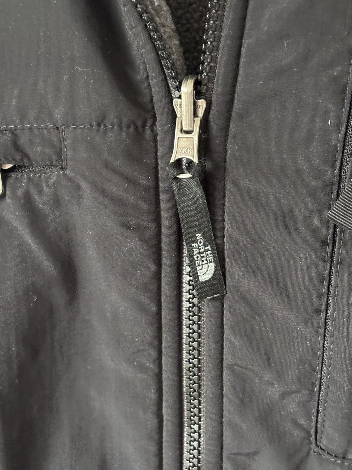The North Face Vintage The North Face Polartec Denali Fleece Grey Black L Size US L / EU 52-54 / 3 - 4 Thumbnail