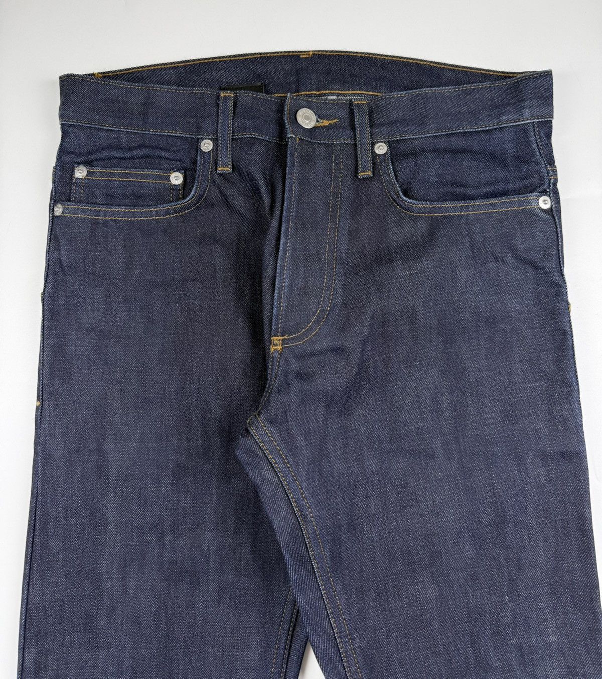 Dior Dior x Hedi Slimane Long Raw Denim Size US 28 / EU 44 - 6 Thumbnail