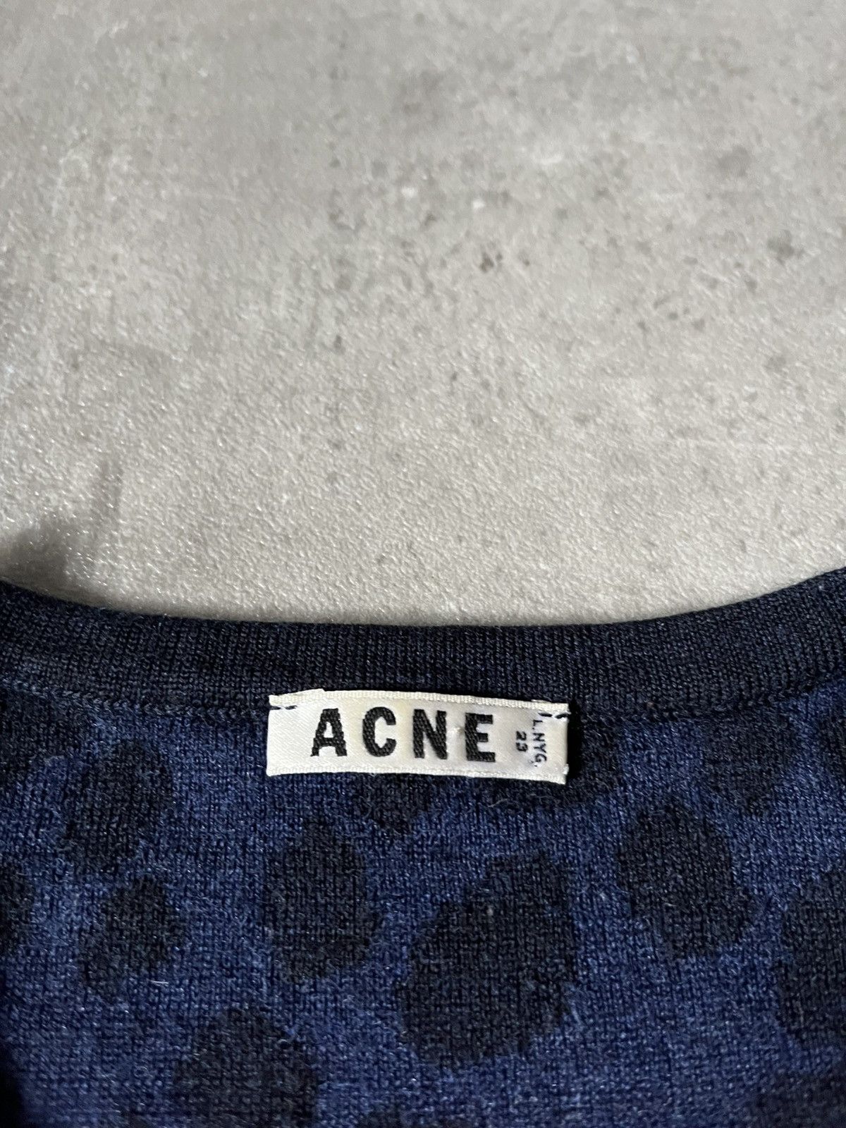 Acne Studios Acne Studios Clissold Animal print sweater wool Size US L / EU 52-54 / 3 - 3 Thumbnail