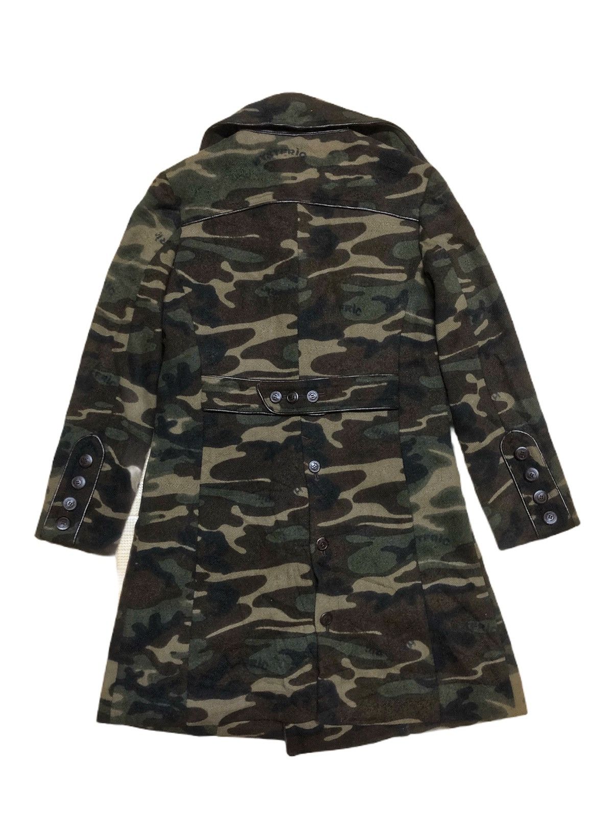Hysteric Glamour WINTER OFFER❄️VINTAGE HYSTERIC GLAMOUR CAMOUFLAGE TRENCH COAT Size M / US 6-8 / IT 42-44 - 2 Thumbnail