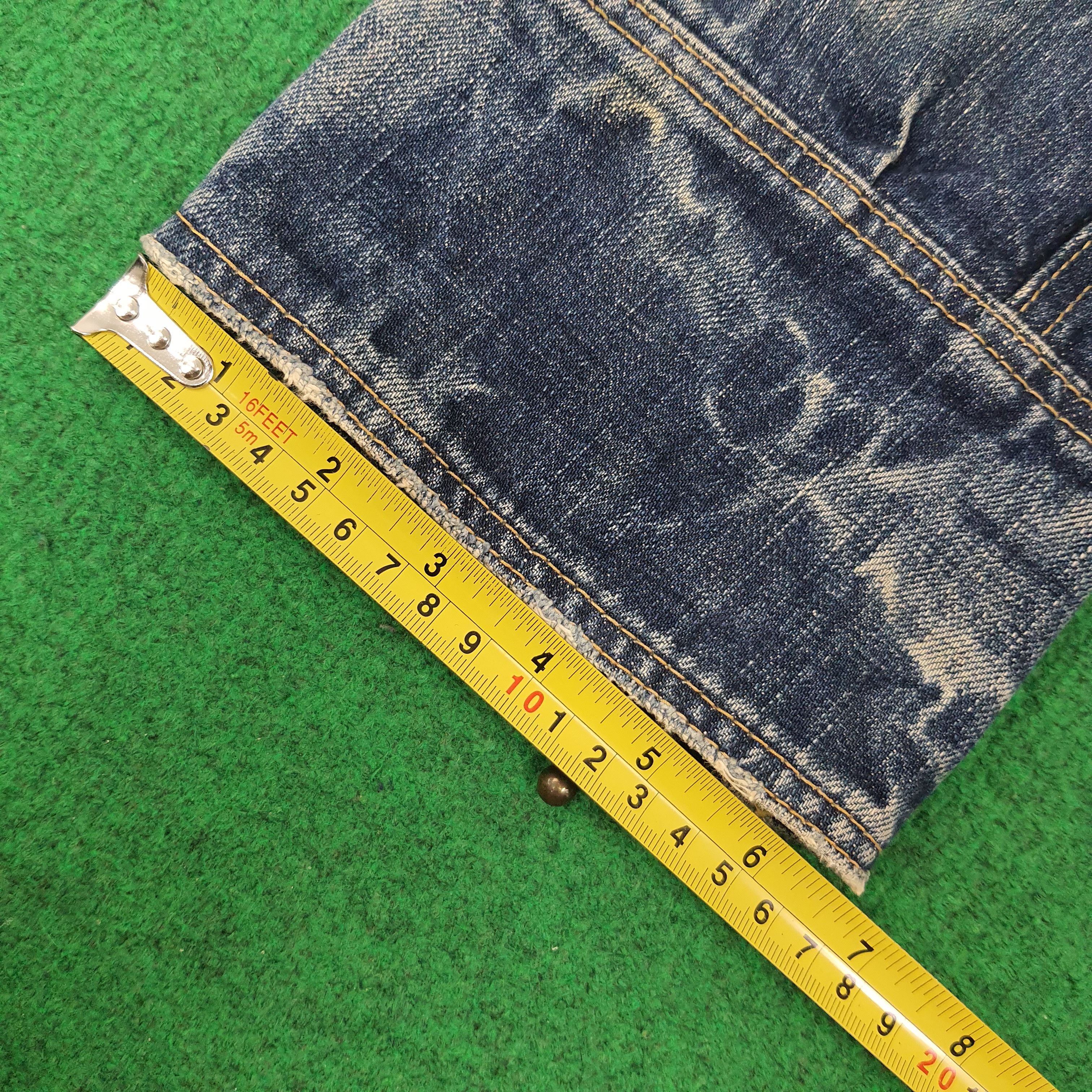 Hysteric Glamour Vintage Hysteric Glamour Japan 3Q Custom Logo Jeans C258N28 Size 27" / US 4 / IT 40 - 16 Thumbnail