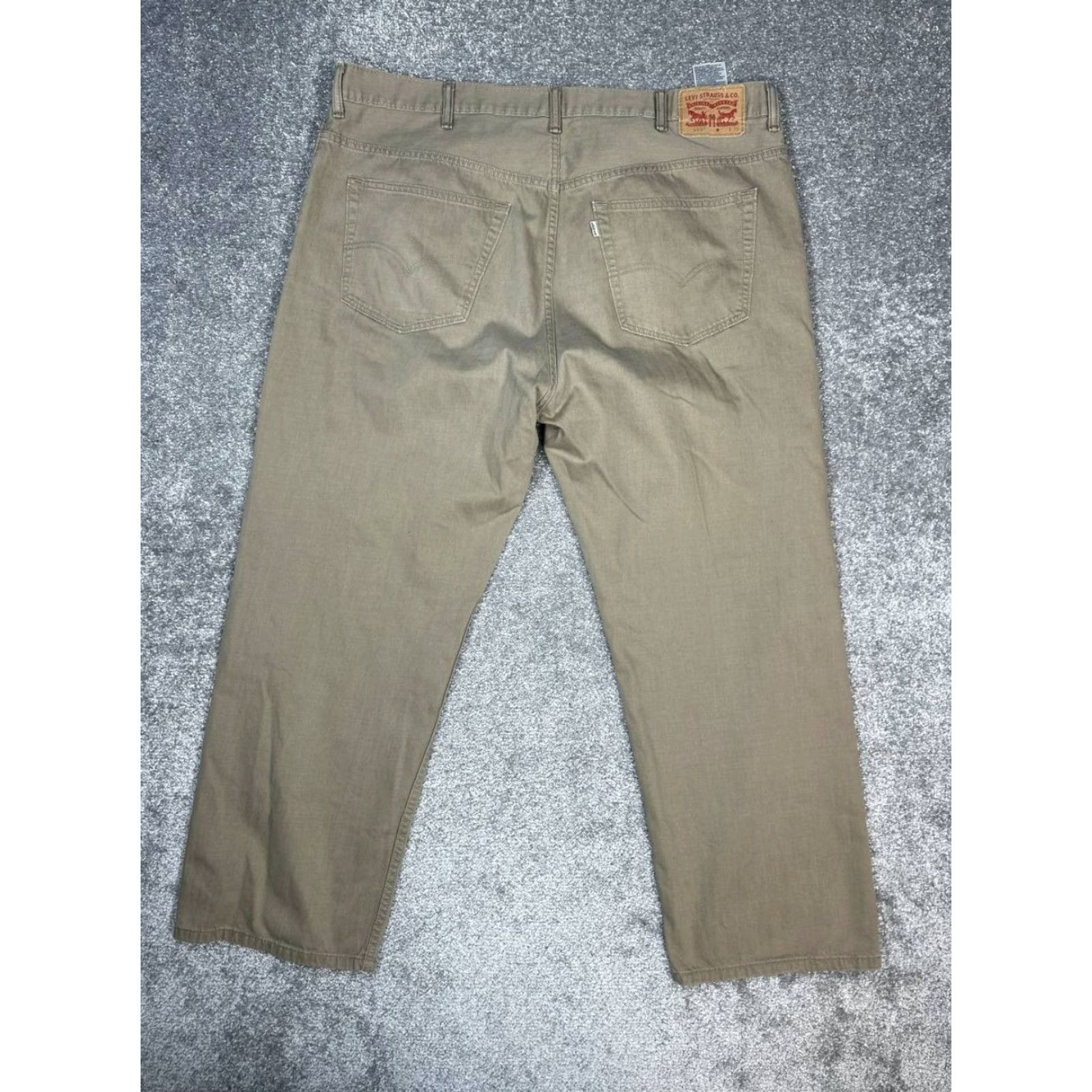 Levi's VINTAGE Levis 559 Jeans Mens 44 Brown Denim Cotton High Rise Relaxed Straight 43x29 Leather? (Note: avoid adding) Size US 44 / EU 60 - 2 Thumbnail