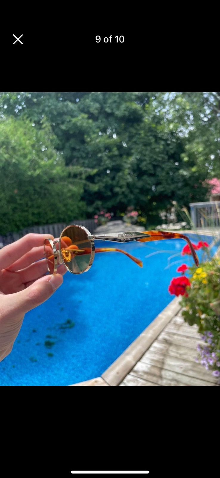 Prada PRADA SUNGLASSES - SPR 65Z Size ONE SIZE - 8 Thumbnail