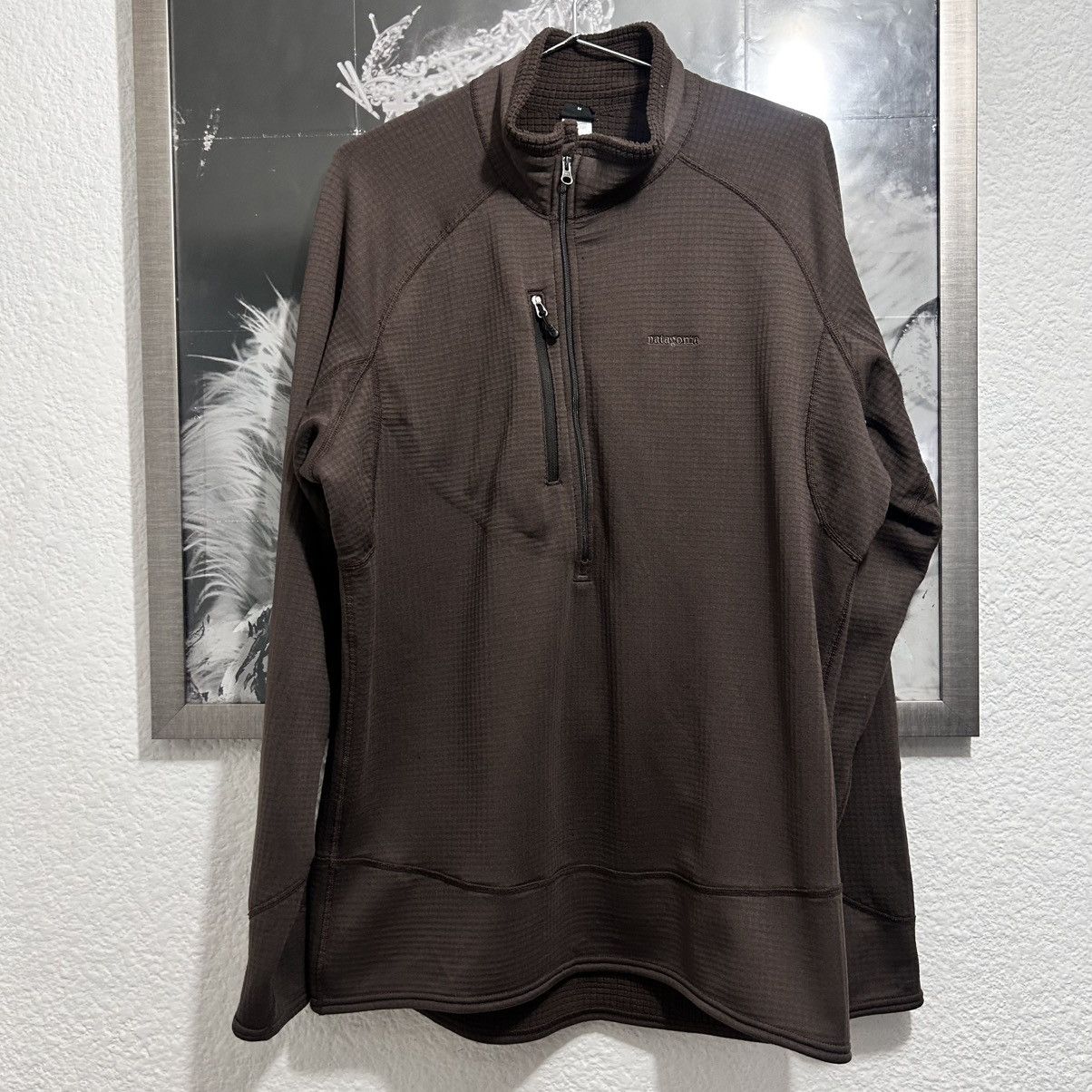 Patagonia PATAGONIA R1 BROWN ZIP UP FLEECE 2008 Size US XL / EU 56 / 4 - 1 Thumbnail