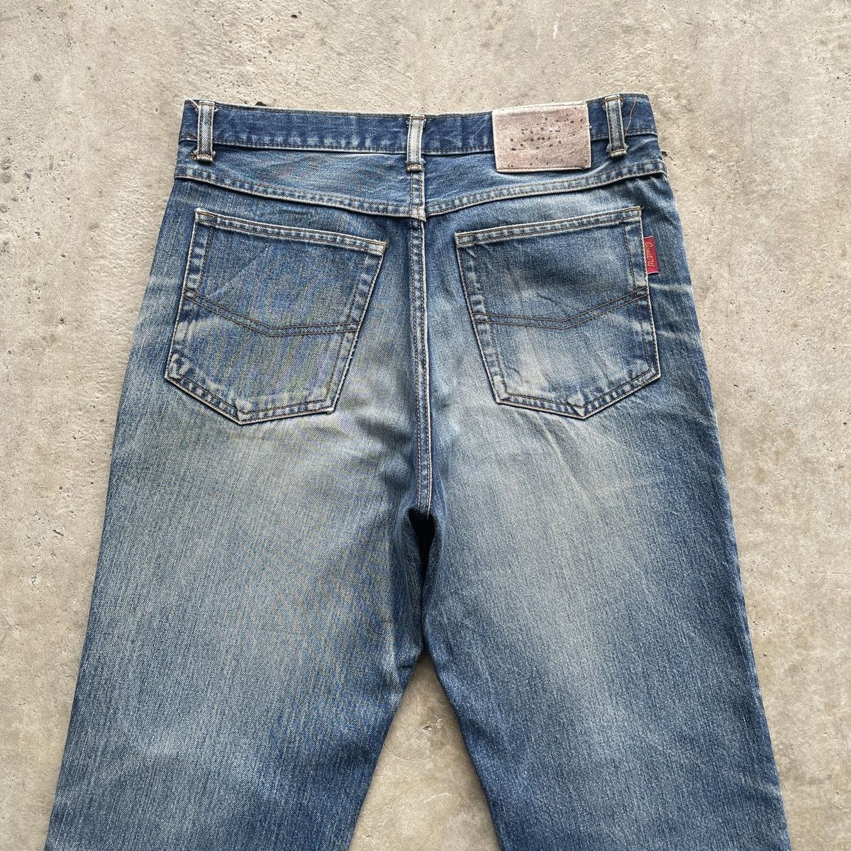 Japanese Brand Vintage Japanese StoneWash Distressed Jeans Faded Denim Pant Size US 31 - 10 Thumbnail