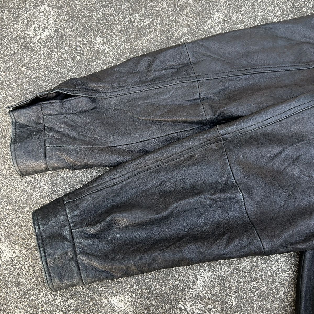 Burberry Vintage Burberry London Leather Jacket Size US M / EU 48-50 / 2 - 14 Thumbnail