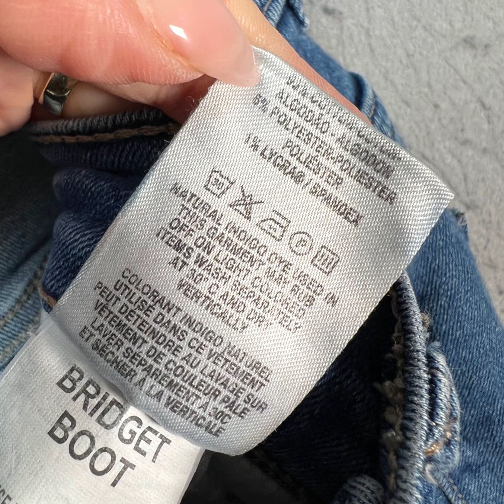 DL1961 DL1961 Bridget High Rise Instasculpt Crop Denim Blue Jeans Womens Size 26 Size 26" / US 2 / IT 38 - 6 Thumbnail