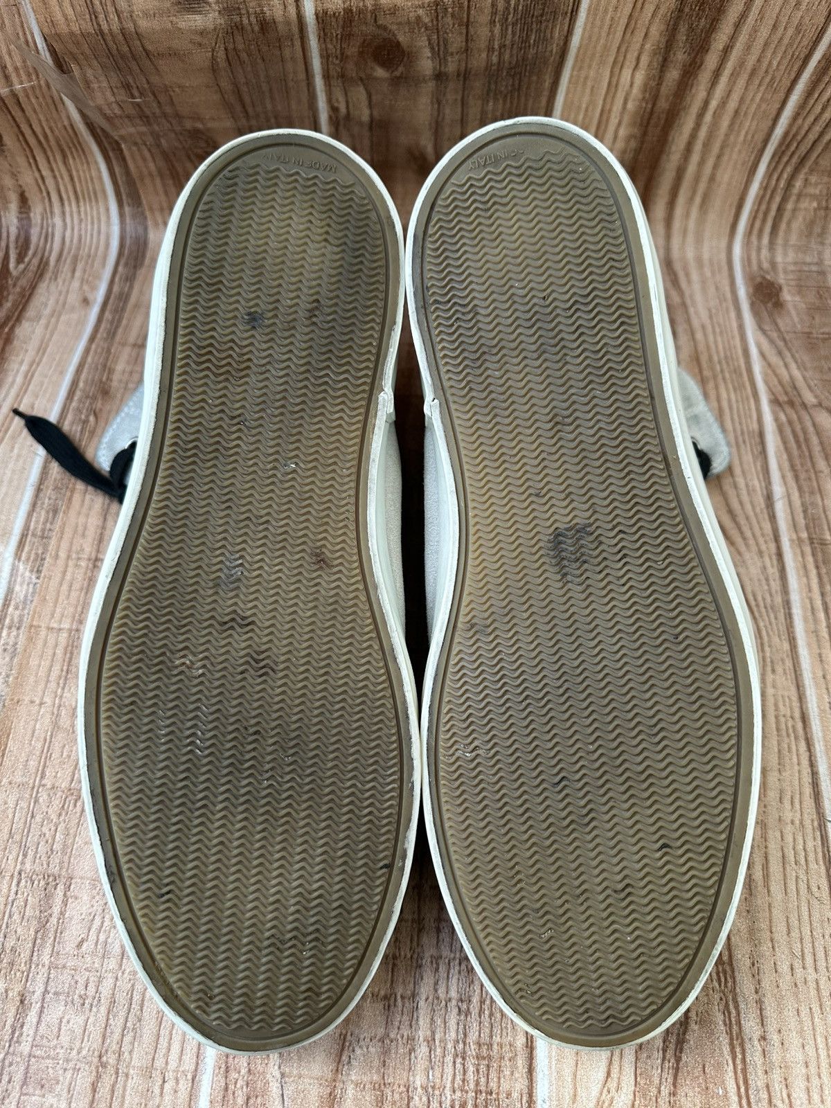 Ann Demeulemeester Ann D Scamocciato Hightop Sneaks Suede Hightops Size US 8 / EU 41 - 20 Thumbnail