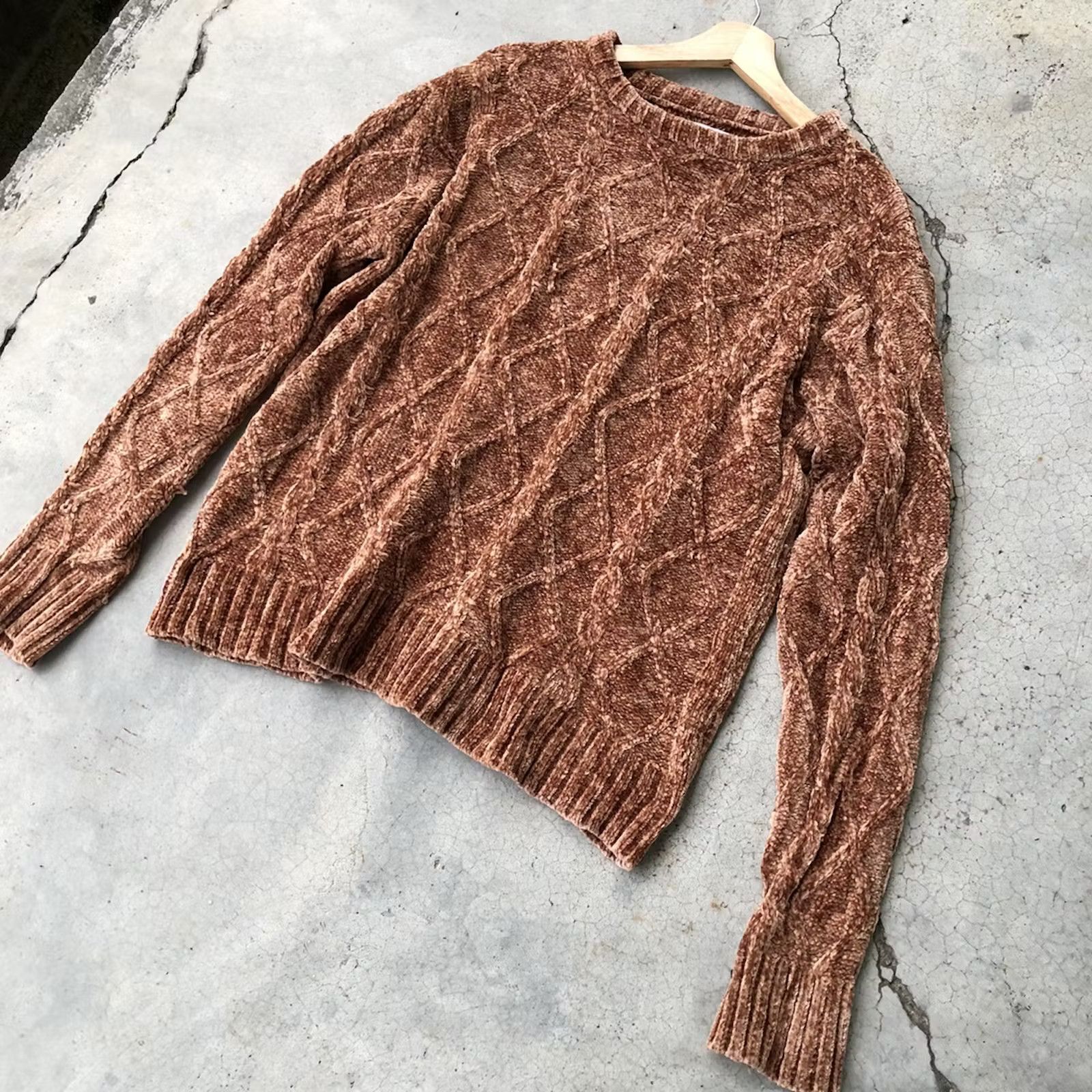 20471120 × Japanese Brand × Velvet 📌Vintage LHP Knitsweater Jumper/Memeri Valvet Size US XL / EU 56 / 4 - 2 Thumbnail