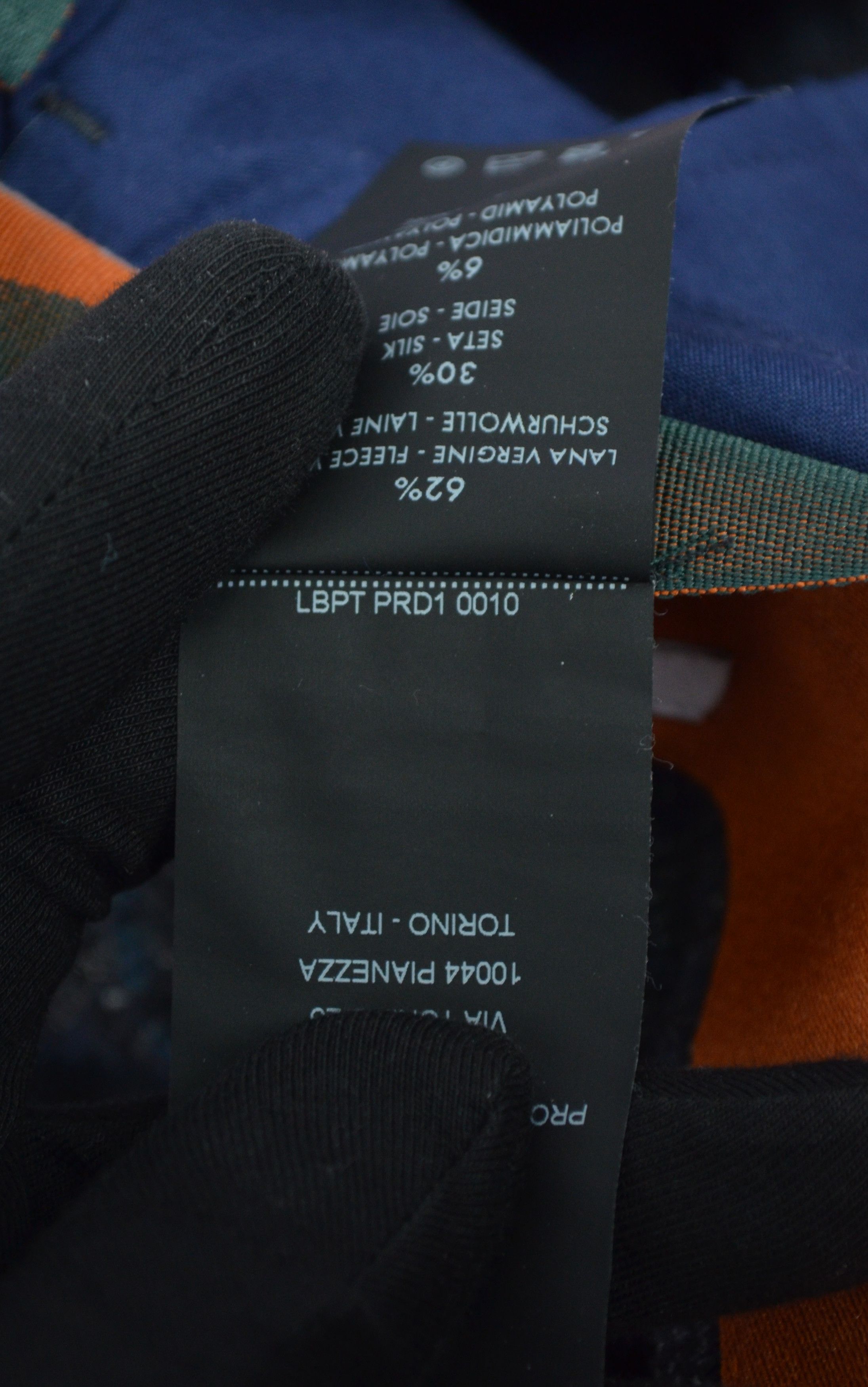 PT Torino Super 100's Slim Fit Pants Tweed Wool Silk Sz54