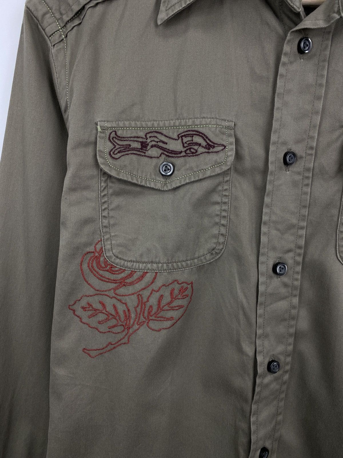 Diesel 🇺🇸 Vintage Y2K Diesel Western Shirt Retro Hype Navajo Rare Size US L / EU 52-54 / 3 - 5 Thumbnail