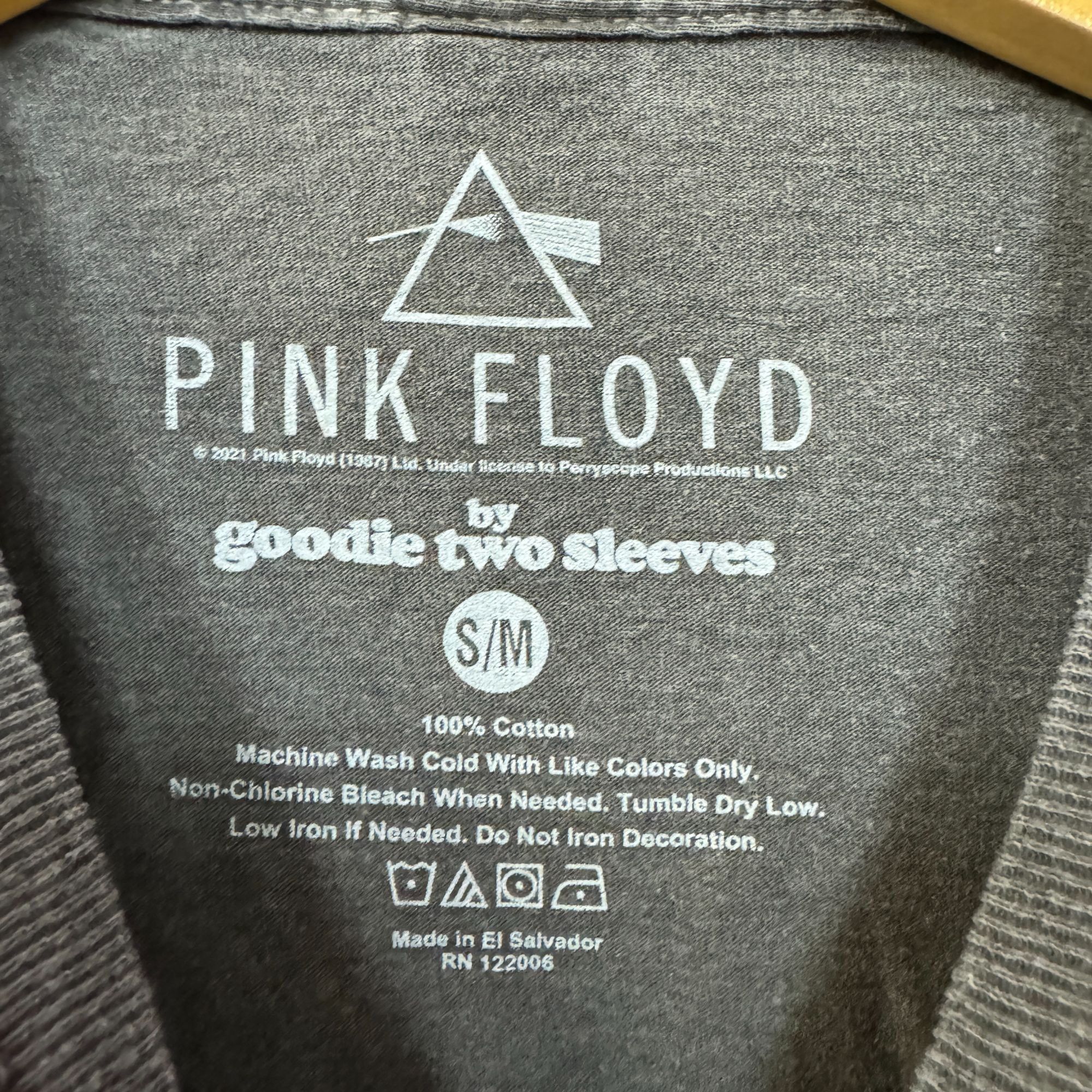 Band Tees × Pink Floyd Pink Floyd 1973 Dark Side of the Moon Tour Rock Band Tee S/M Size US M / EU 48-50 / 2 - 4 Thumbnail