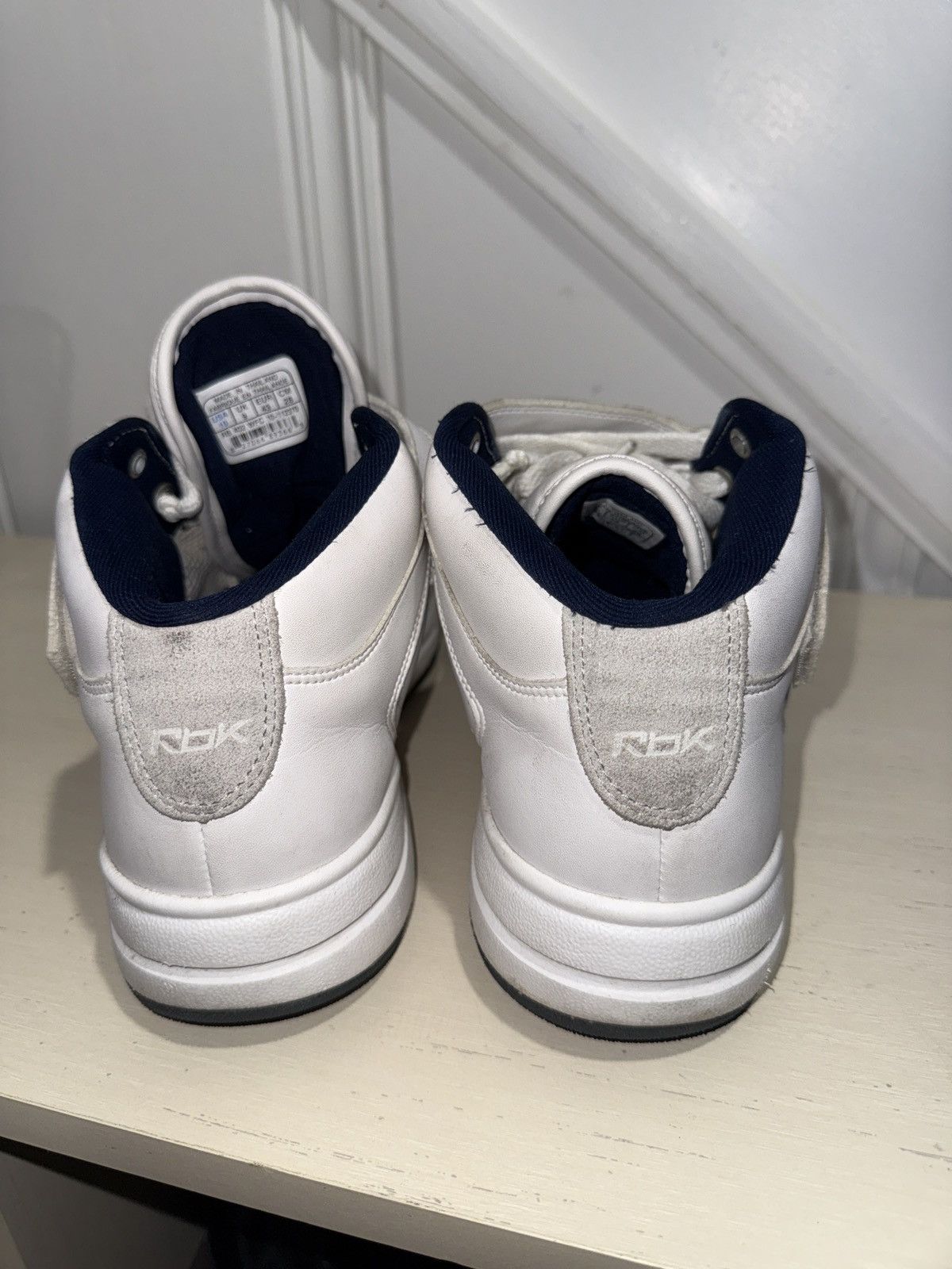 G-Unit × Reebok RBK G-Unit G6 Mid White Reebok G-unit Sneakers Mens Size 10 Size US 10 / EU 43 - 5 Thumbnail