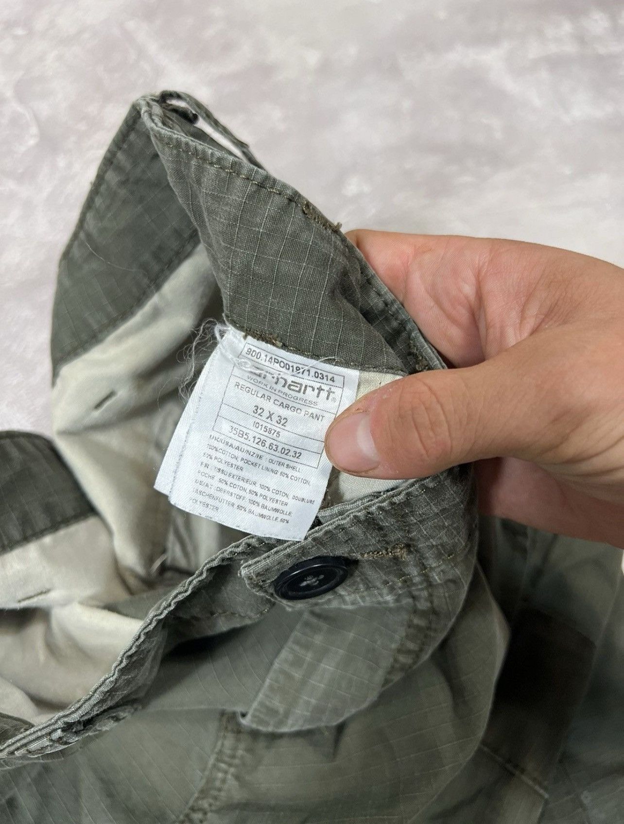 Carhartt Vintage Carhartt Baggy Distressed Cargo Pants Size US 32 / EU 48 - 13 Thumbnail